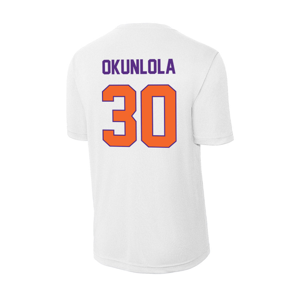 Clemson - NCAA Men's Soccer : Remi Okunlola - Activewear T-Shirt-1