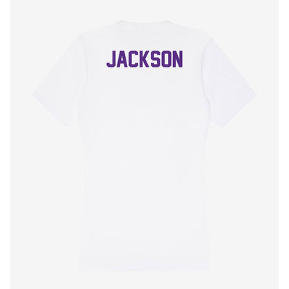 Clemson - NCAA Women's Gymnastics : Eve Jackson - Women's V-Neck T-Shirt-1