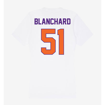 Clemson - NCAA Football : Gavin Blanchard - Women's V-Neck T-Shirt-1