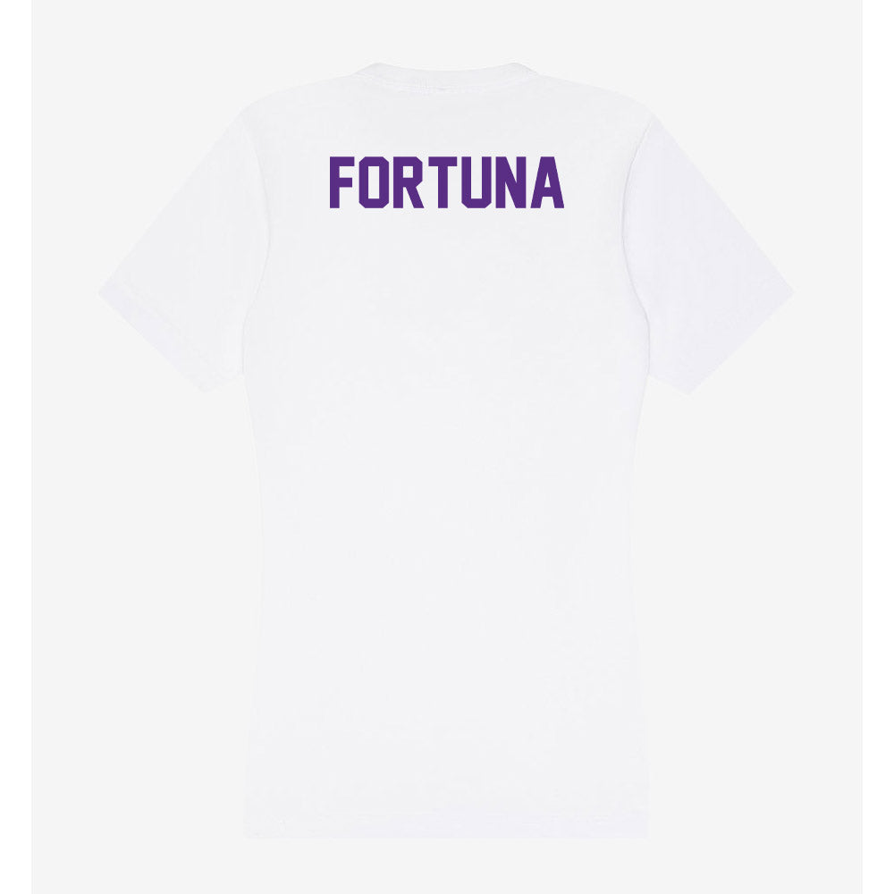 Clemson - NCAA Women's Track & Field : Emma Fortuna - Women's V-Neck T-Shirt-1