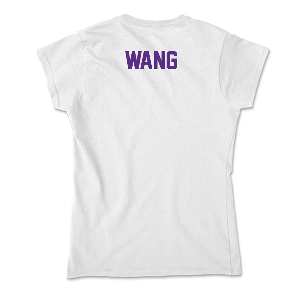 Clemson - NCAA Men's Track & Field : Leupold Wang - Soft Style Women’s T-Shirt-1