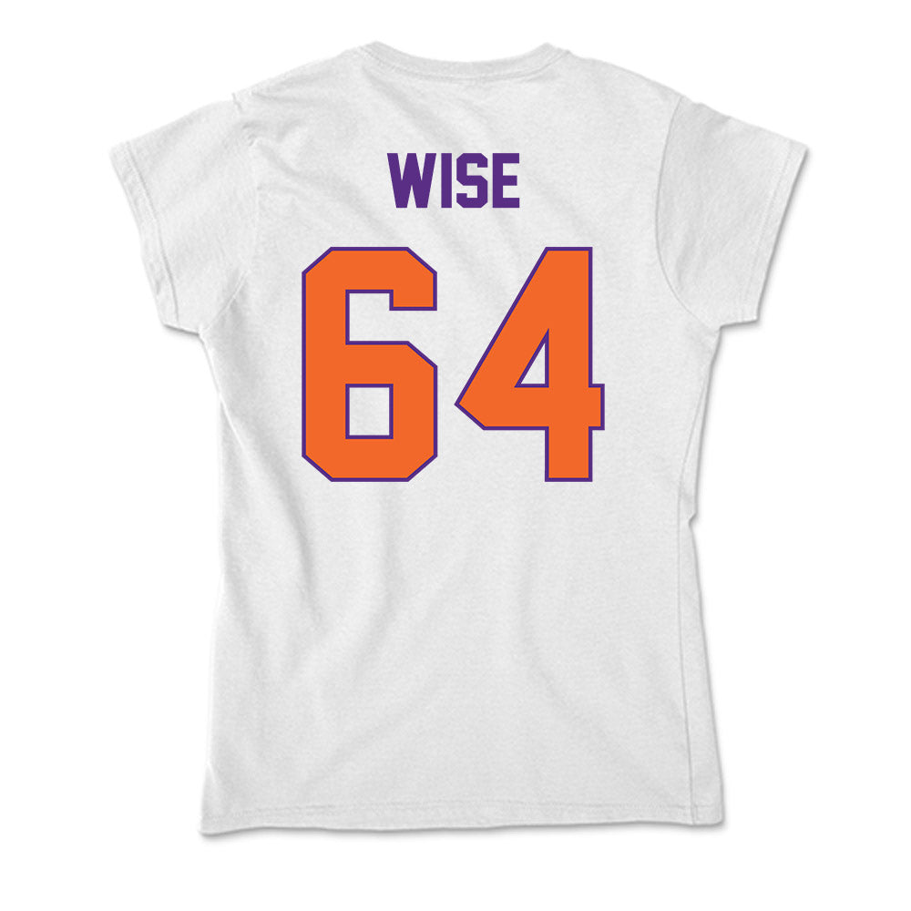 Clemson - NCAA Football : Grant Wise - Soft Style Women’s T-Shirt-1