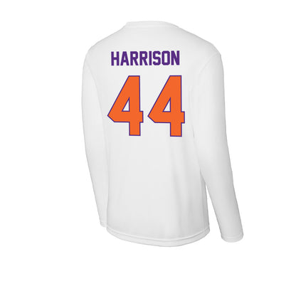 Clemson - NCAA Baseball : Dylan Harrison - Activewear Long Sleeve T-Shirt-1