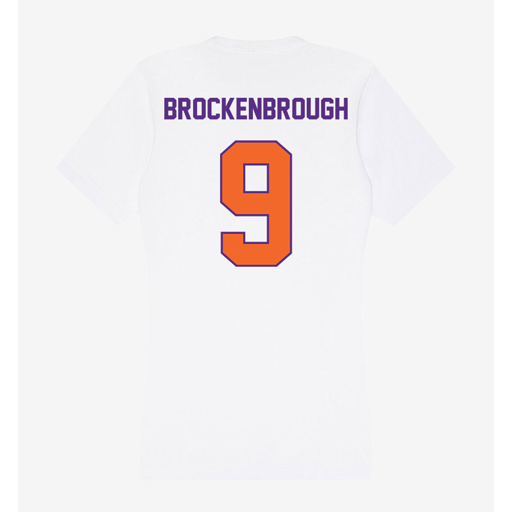 Clemson - NCAA Softball : Jamison Brockenbrough - Women's V-Neck T-Shirt-1