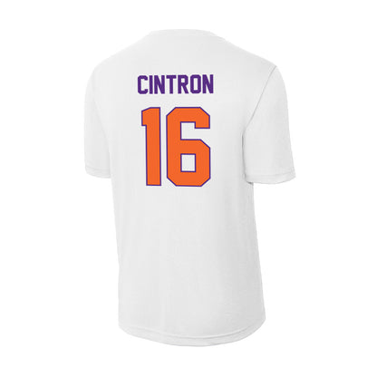 Clemson - NCAA Softball : Macey Cintron - Activewear T-Shirt-1