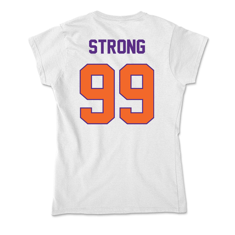 Clemson - NCAA Football : Markus Strong - Soft Style Women’s T-Shirt-1