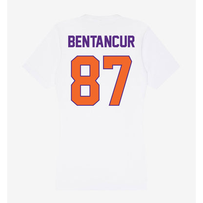 Clemson - NCAA Football : Christian Bentancur - Women's V-Neck T-Shirt-1