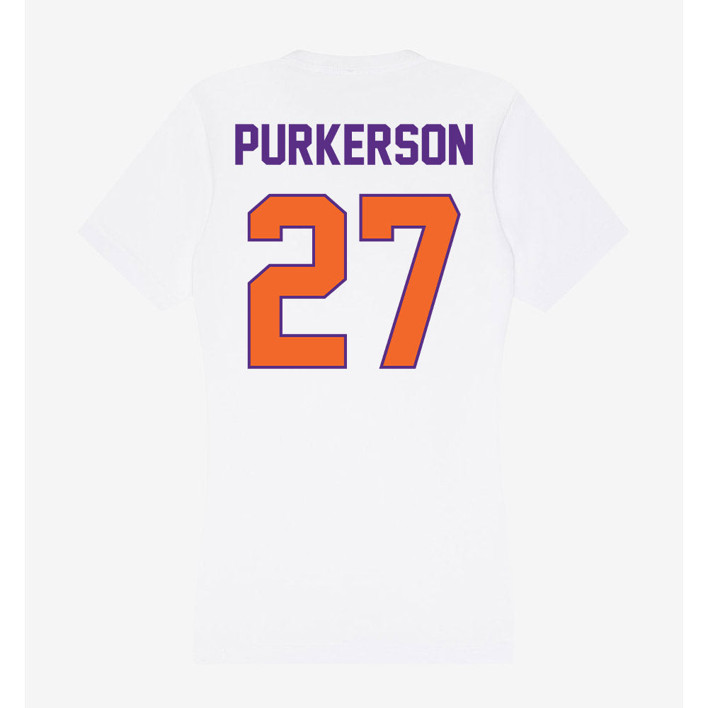Clemson - NCAA Football : Jack Purkerson - Women's V-Neck T-Shirt-1