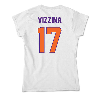 Clemson - NCAA Football : Christopher Vizzina - Soft Style Women’s T-Shirt-1