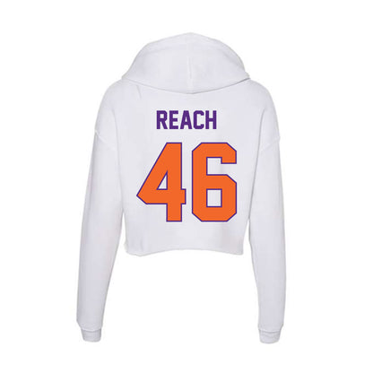 Clemson - NCAA Football : Jackson Reach - Women's Crop Fleece Hoodie-1