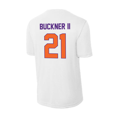 Clemson - NCAA Men's Basketball : Ace Buckner II - Activewear T-Shirt-1