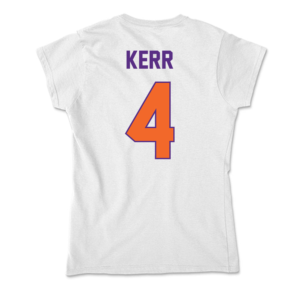 Clemson - NCAA Women's Soccer : Neely Kerr - Soft Style Women’s T-Shirt-1