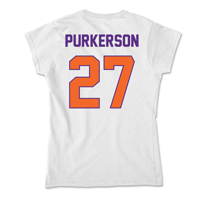 Clemson - NCAA Football : Jack Purkerson - Soft Style Women’s T-Shirt-1