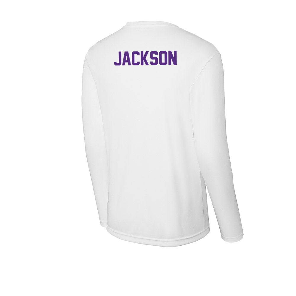 Clemson - NCAA Women's Gymnastics : Eve Jackson - Activewear Long Sleeve T-Shirt-1