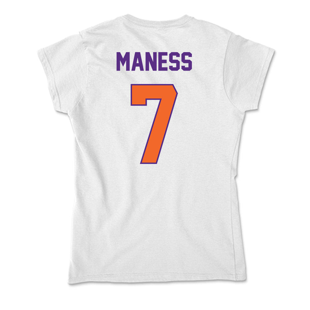 Clemson - NCAA Softball : Sierra Maness - Soft Style Women’s T-Shirt-1