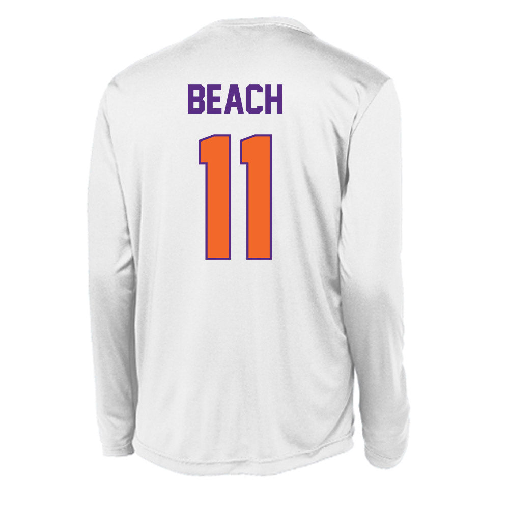 Clemson - NCAA Women's Lacrosse : Kasey Beach - Activewear Long Sleeve T-Shirt