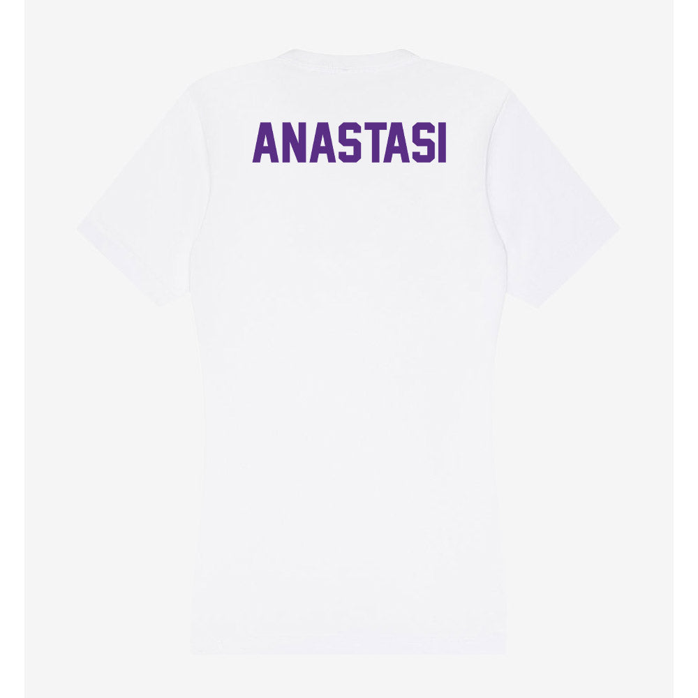 Clemson - NCAA Women's Gymnastics : Paige Anastasi - Women's V-Neck T-Shirt-1