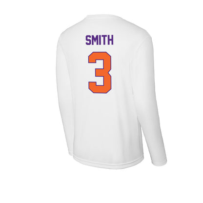 Clemson - NCAA Football : Tristan Smith - Activewear Long Sleeve T-Shirt-1