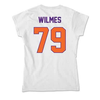 Clemson - NCAA Football : Braden Wilmes - Soft Style Women’s T-Shirt-1