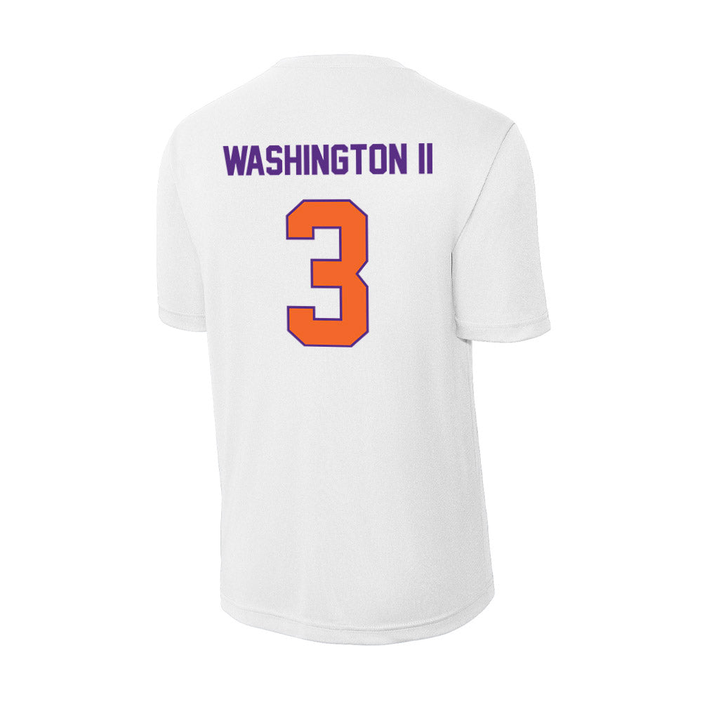 Clemson - NCAA Football : Elliot Washington II - Activewear T-Shirt-1