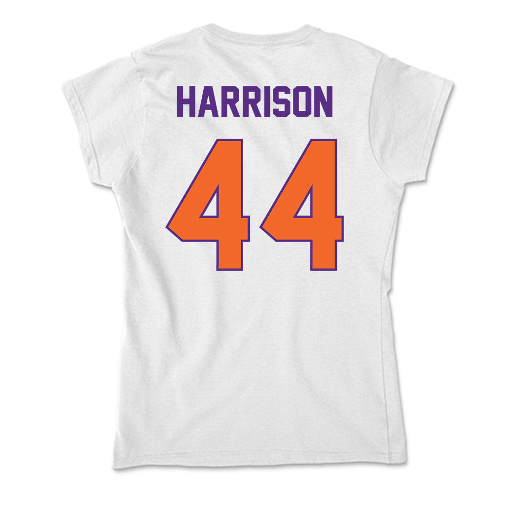 Clemson - NCAA Baseball : Dylan Harrison - Soft Style Women’s T-Shirt-1