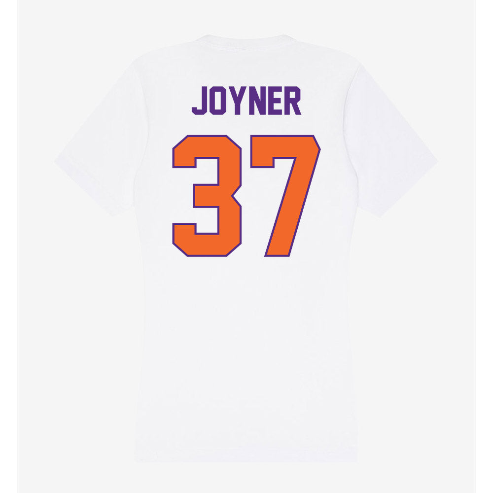 Clemson - NCAA Football : Davion Joyner - Women's V-Neck T-Shirt-1