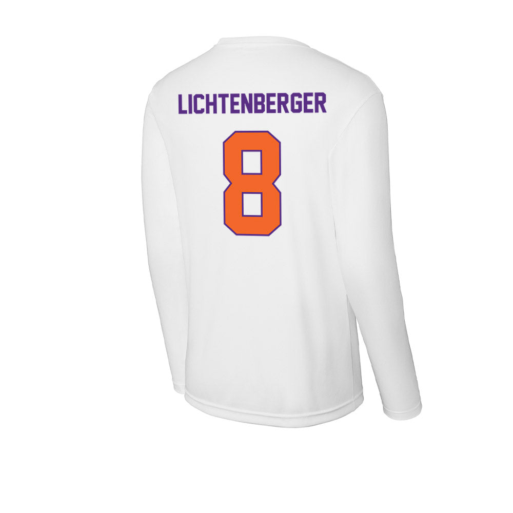 Clemson - NCAA Baseball : Tyler Lichtenberger - Activewear Long Sleeve T-Shirt-1