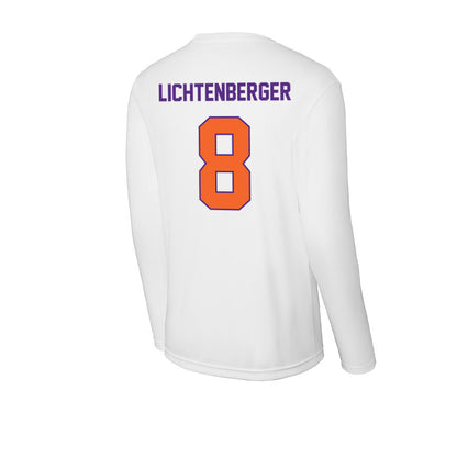 Clemson - NCAA Baseball : Tyler Lichtenberger - Activewear Long Sleeve T-Shirt-1