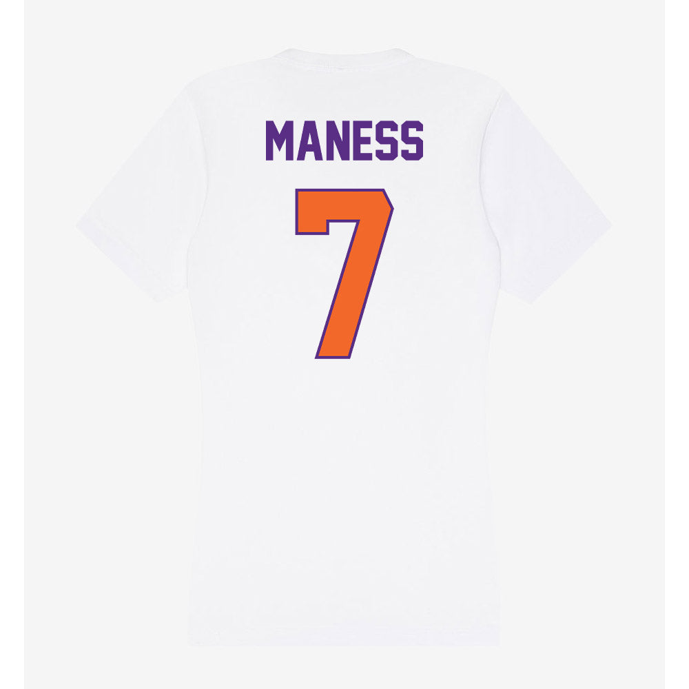 Clemson - NCAA Softball : Sierra Maness - Women's V-Neck T-Shirt-1