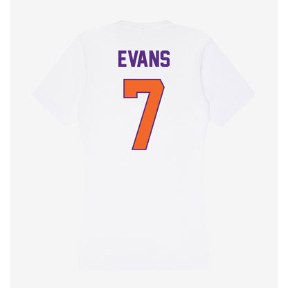 Clemson - NCAA Women's Basketball : Summah Evans - Women's V-Neck T-Shirt-1