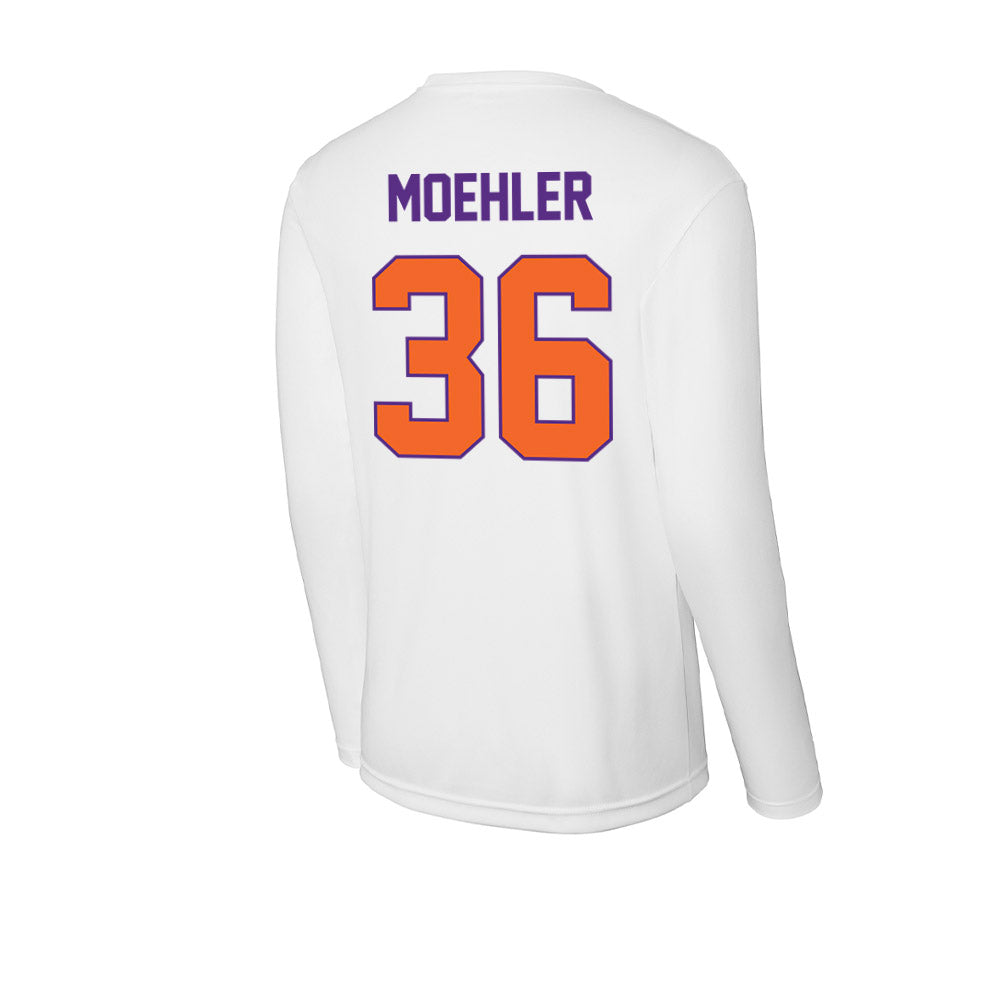 Clemson - NCAA Baseball : Dane Moehler - Activewear Long Sleeve T-Shirt-1