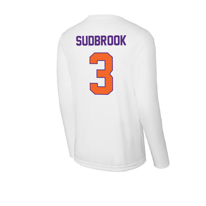 Clemson - NCAA Baseball : Troy Sudbrook - Activewear Long Sleeve T-Shirt-1