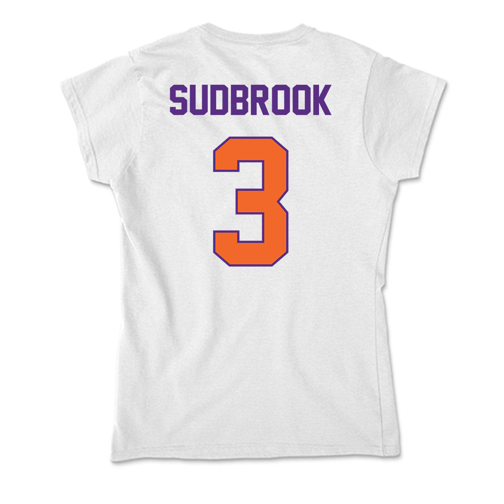 Clemson - NCAA Baseball : Troy Sudbrook - Soft Style Women’s T-Shirt-1