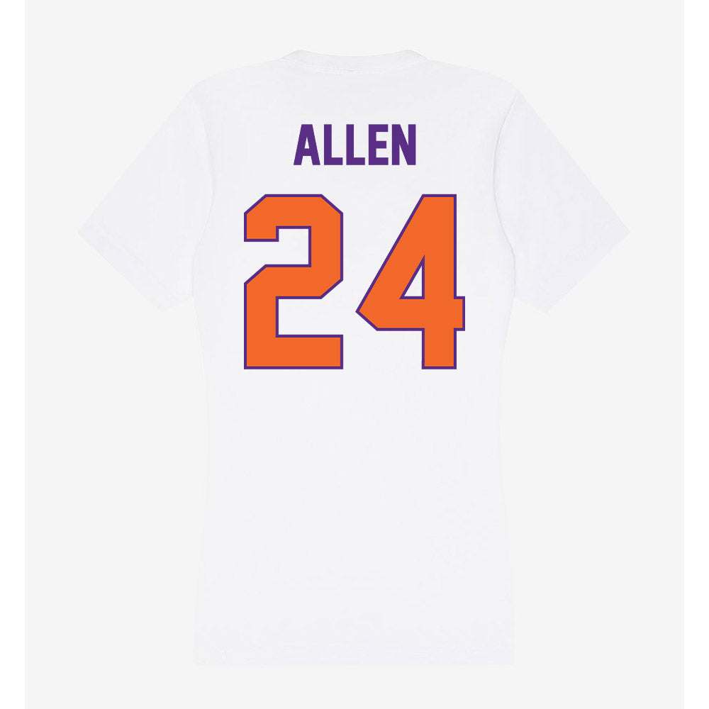 Clemson - NCAA Baseball : Joe Allen - Women's V-Neck T-Shirt-1