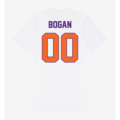 Clemson - NCAA Women's Lacrosse : Anna Bogan - Women's V-Neck T-Shirt-1
