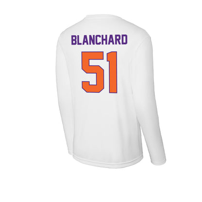 Clemson - NCAA Football : Gavin Blanchard - Activewear Long Sleeve T-Shirt-1