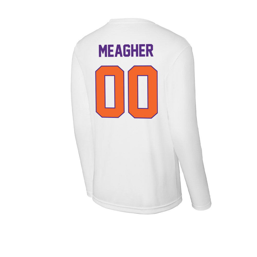 Clemson - NCAA Women's Lacrosse : Dylan Meagher - Activewear Long Sleeve T-Shirt-1