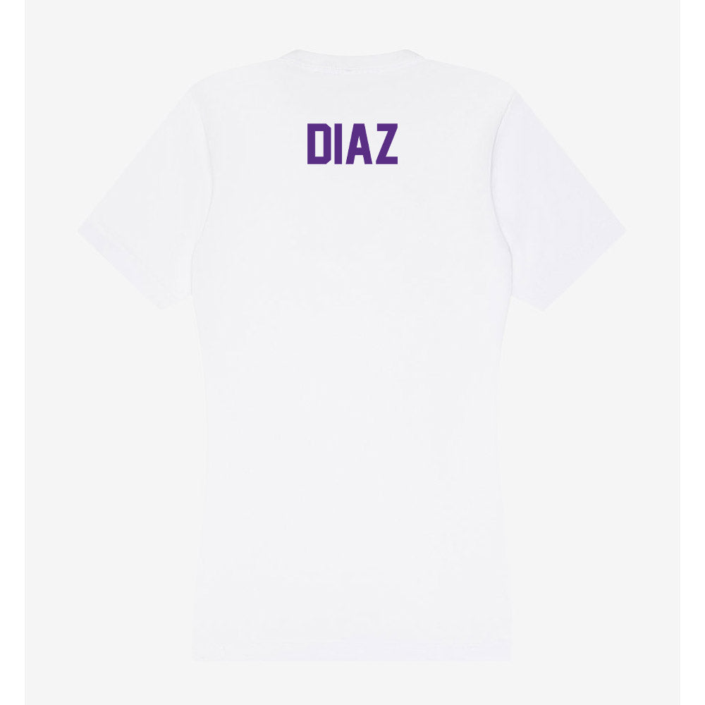 Clemson - NCAA Cheerleading : Tryniti Diaz - Women's V-Neck T-Shirt-1