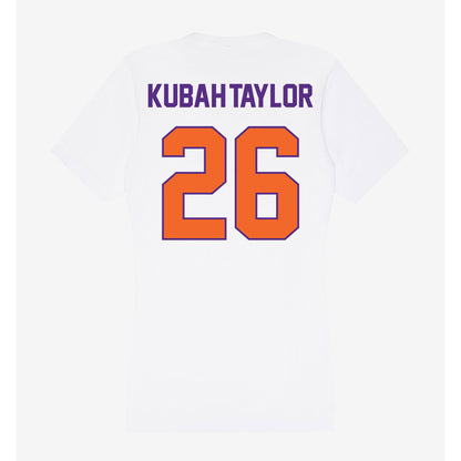 Clemson - NCAA Football : C.J. Kubah-Taylor - Women's V-Neck T-Shirt-1