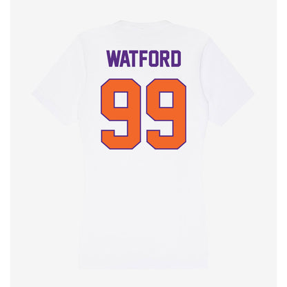 Clemson - NCAA Football : Ari Watford - Women's V-Neck T-Shirt-1