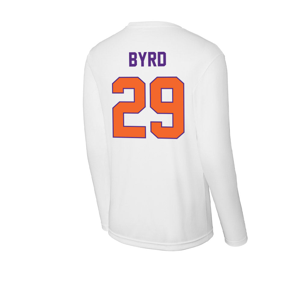 Clemson - NCAA Football : Chase Byrd - Activewear Long Sleeve T-Shirt-1