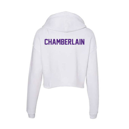 Clemson - NCAA Cheerleading : Jackson Chamberlain - Women's Crop Fleece Hoodie-1