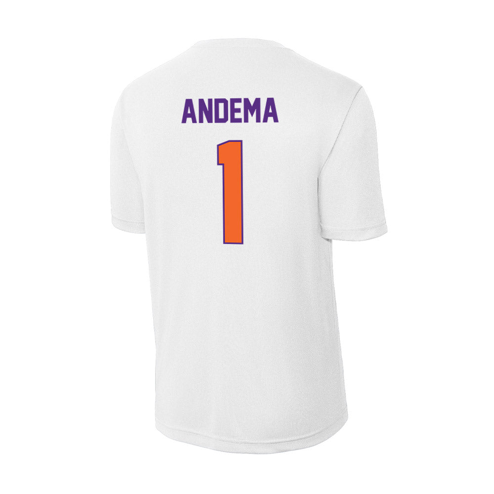 Clemson - NCAA Men's Soccer : Joseph Andema - Activewear T-Shirt-1