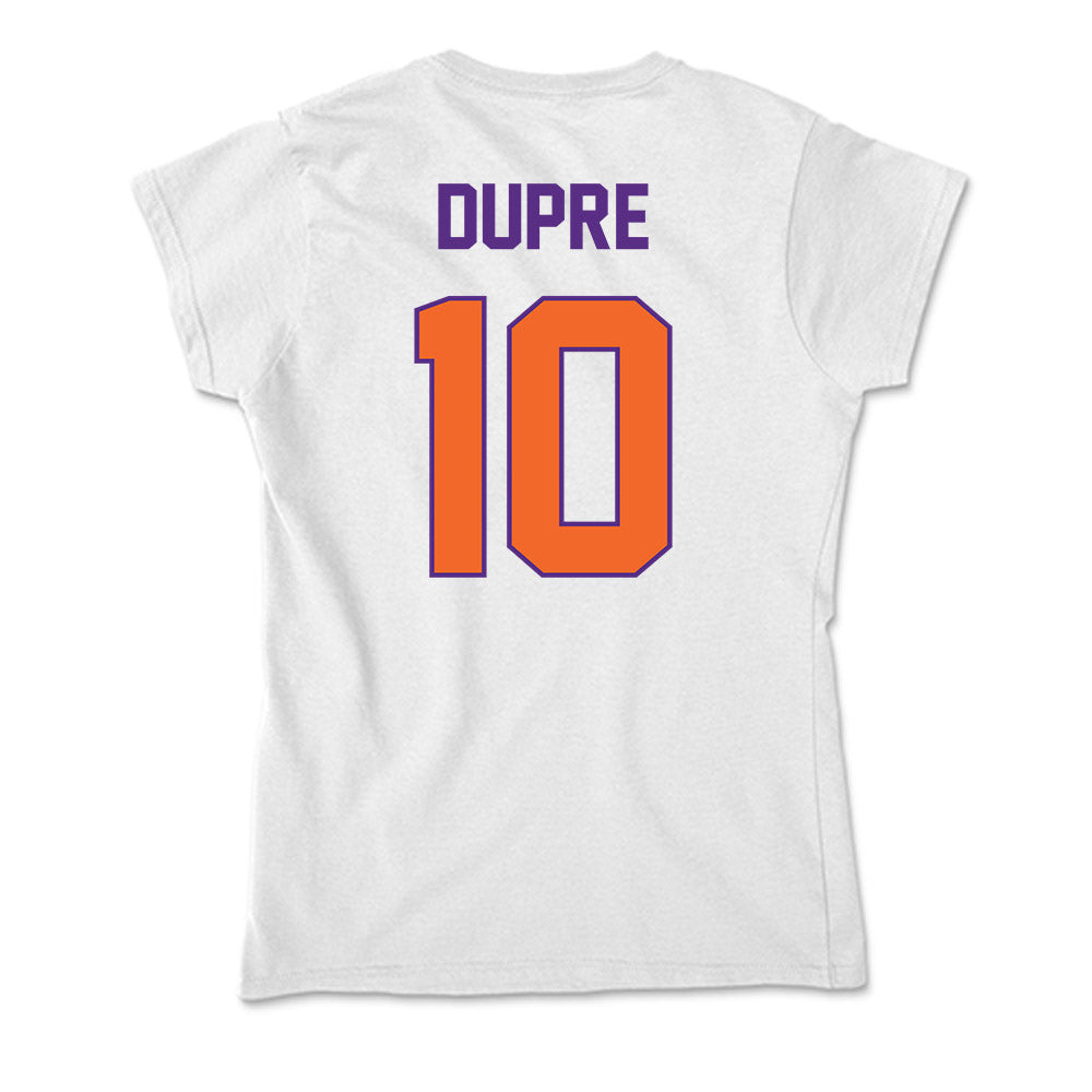 Clemson - NCAA Women's Soccer : Sierra Dupre - Soft Style Women’s T-Shirt-1
