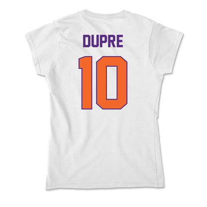 Clemson - NCAA Women's Soccer : Sierra Dupre - Soft Style Women’s T-Shirt-1