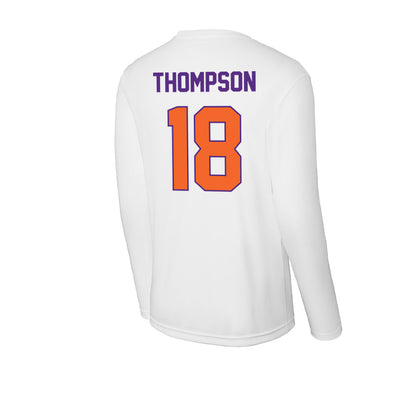 Clemson - NCAA Women's Soccer : Reagan Thompson - Activewear Long Sleeve T-Shirt-1