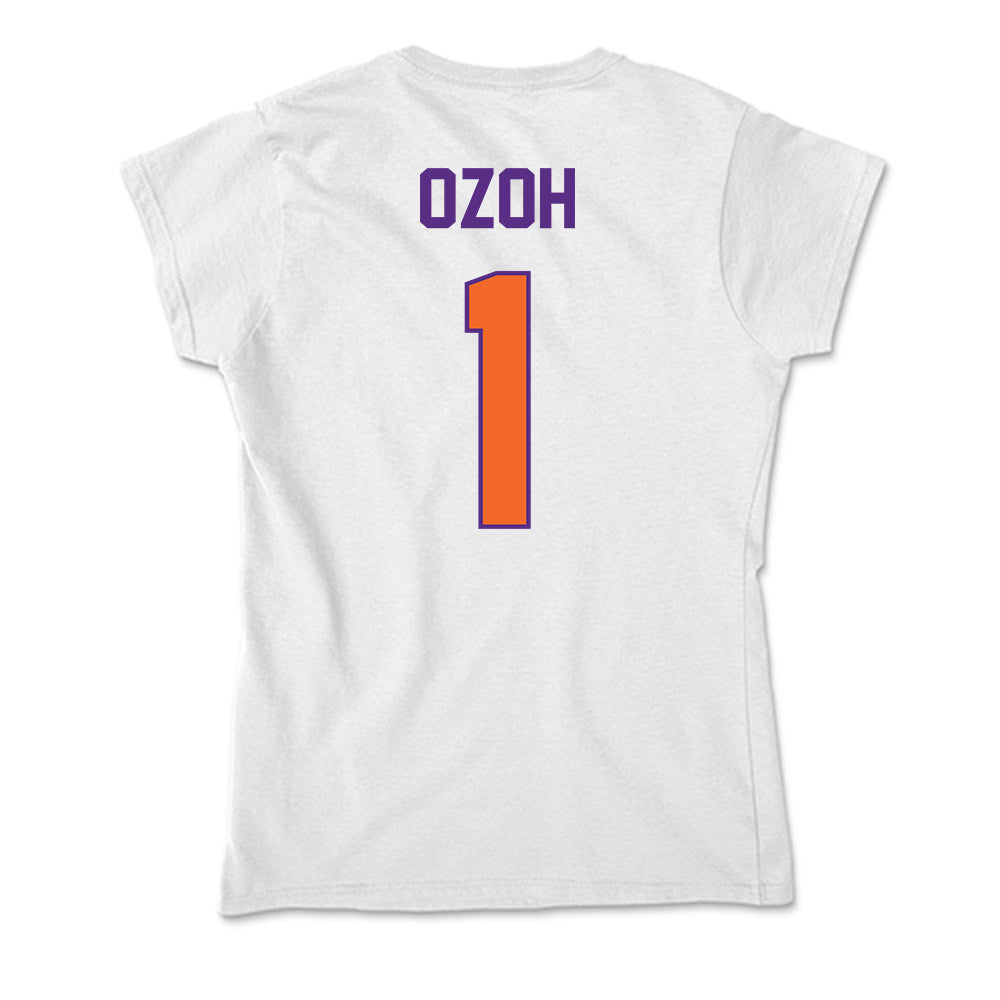 Clemson - NCAA Women's Volleyball : Ihuoma Ozoh - Soft Style Women’s T-Shirt-1