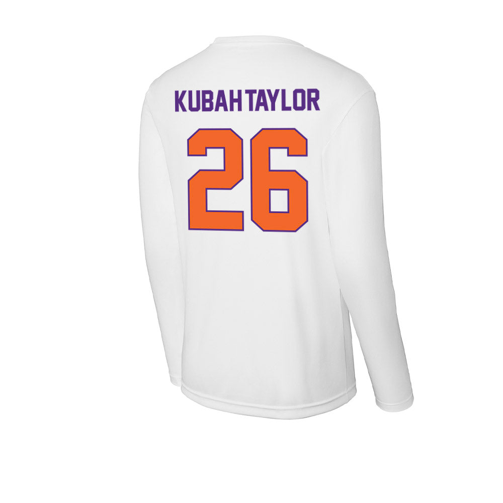 Clemson - NCAA Football : C.J. Kubah-Taylor - Activewear Long Sleeve T-Shirt-1