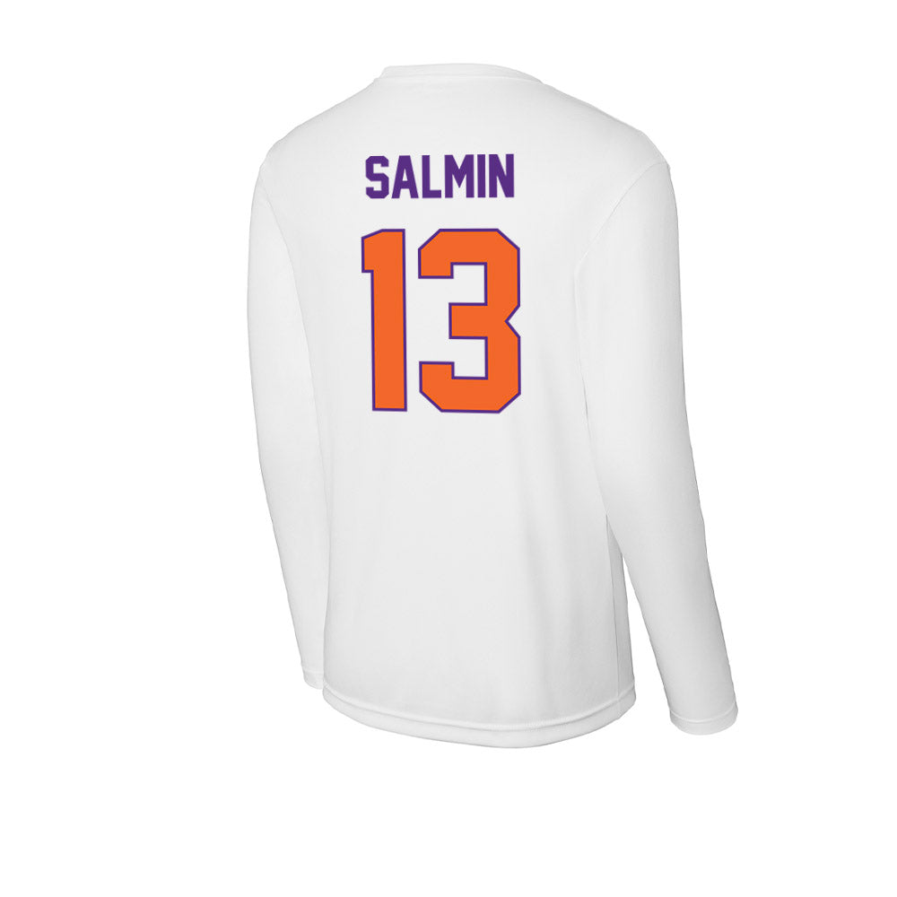 Clemson - NCAA Football : Connor Salmin - Activewear Long Sleeve T-Shirt-1