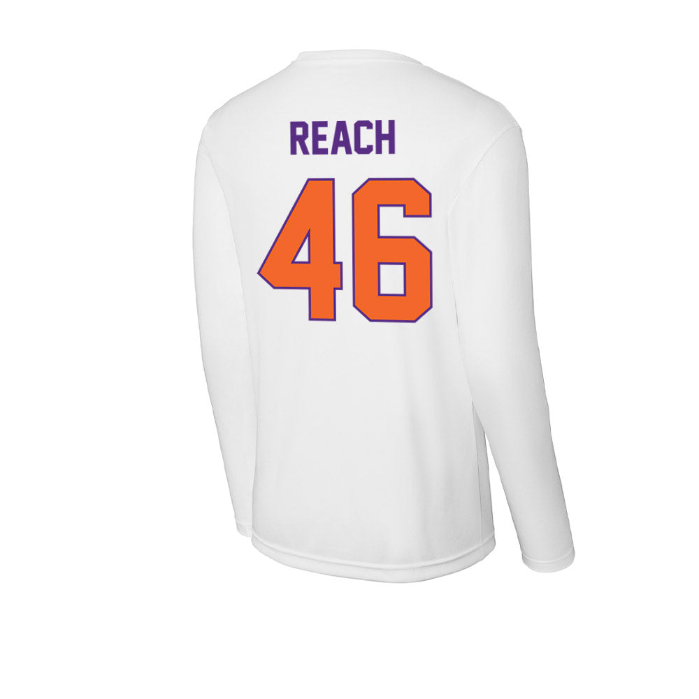 Clemson - NCAA Football : Jackson Reach - Activewear Long Sleeve T-Shirt-1